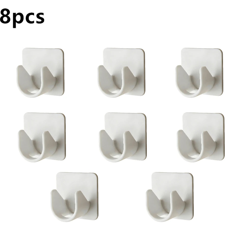 Supports de tringle adhésifs, lot de 2 à 50