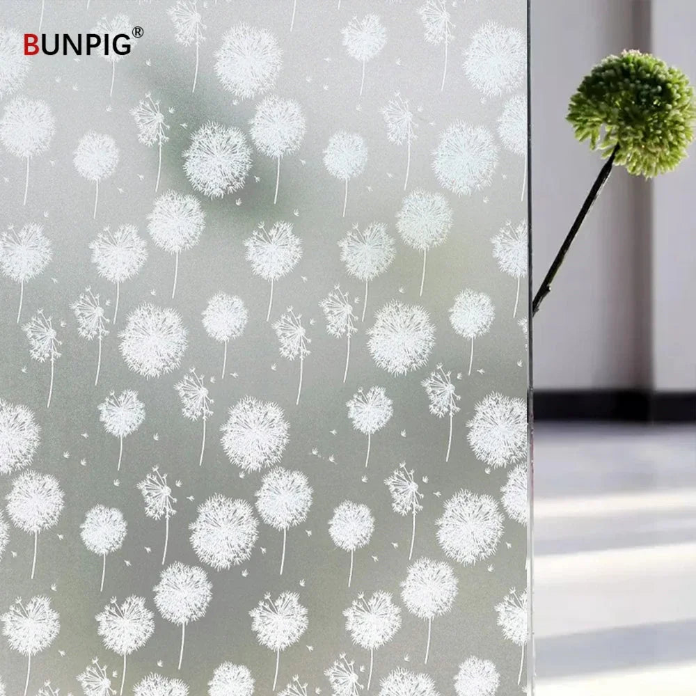 Film dépoli à motifs, 17 décors électrostatiques