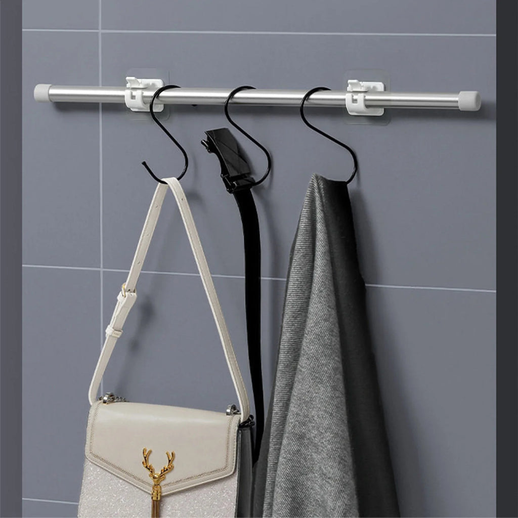 Supports de tringle adhésifs, lot de 2 à 50