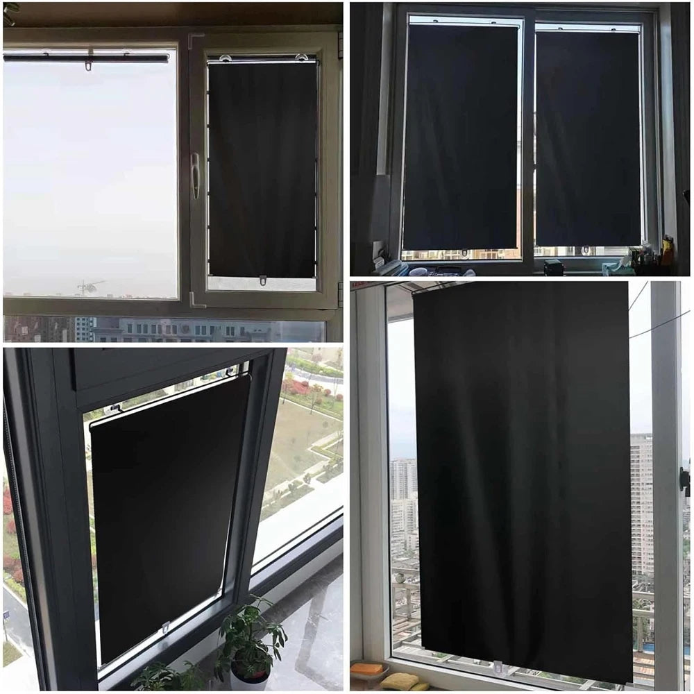 Store occultant sans fil à ventouses, 6 tailles