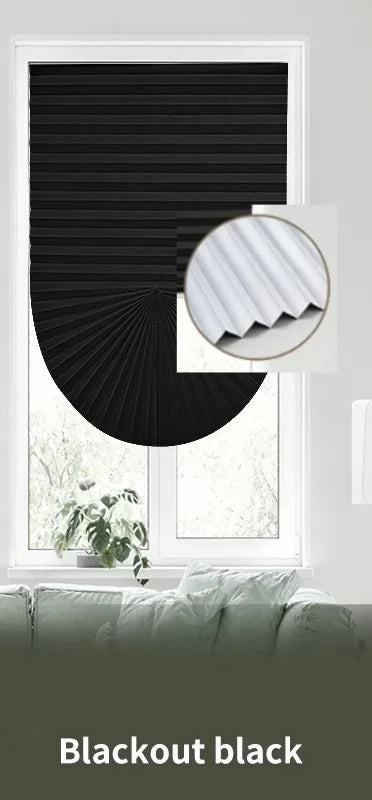 Store plissé tamisant ou occultant, 10 tailles