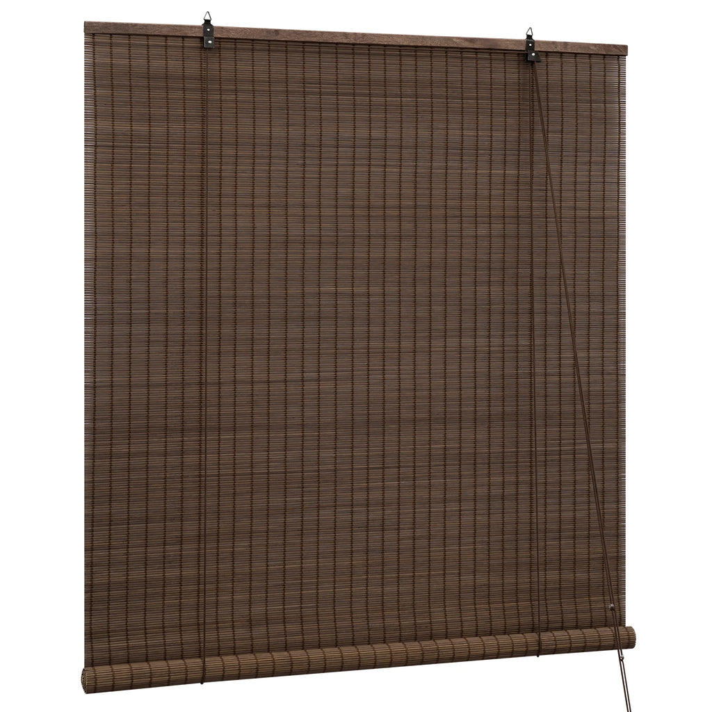 Store enrouleur en bambou naturel, 3 teintes