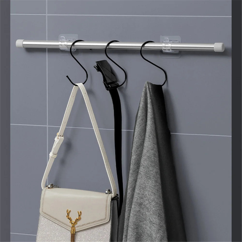 Supports de tringle adhésifs, lot de 2 à 50