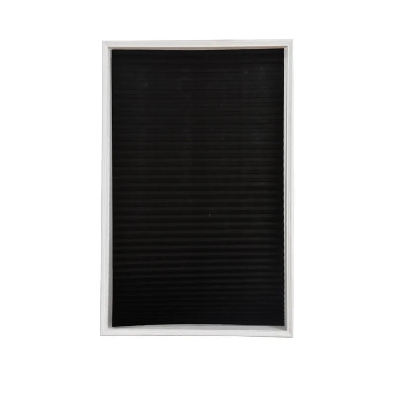 Store plissé adhésif à petit prix, 3 coloris