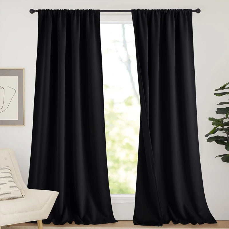Rideau isolant imperméable, intérieur et extérieur