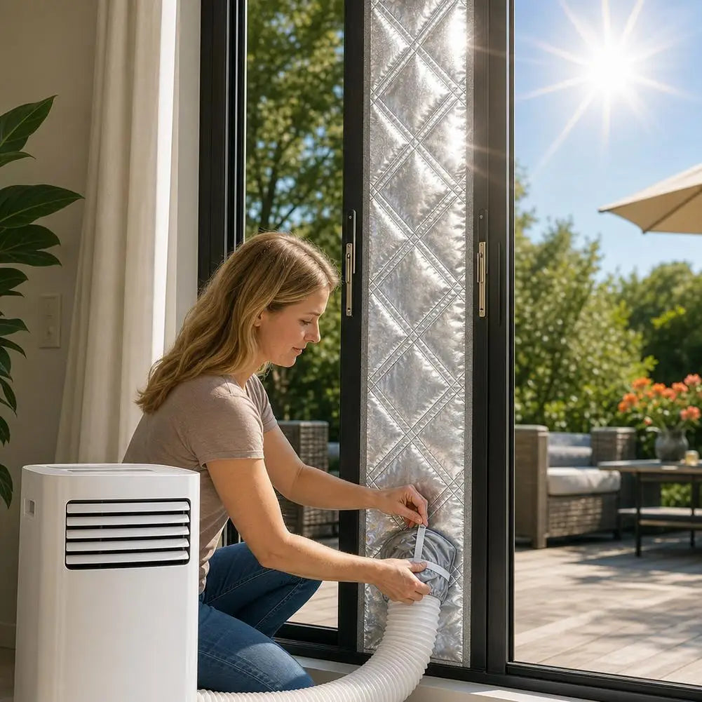 Kit de calfeutrage fenêtre pour climatiseur mobile