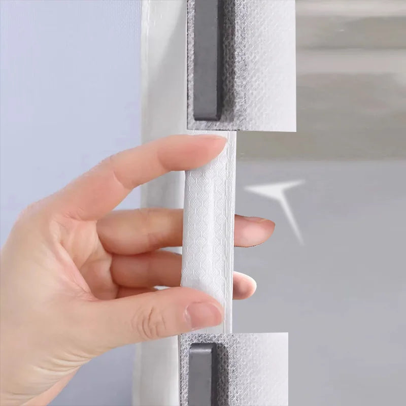 Rideau de porte PVC à ouverture latérale