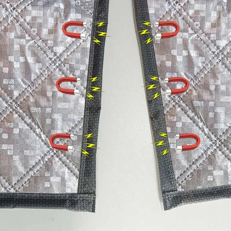 Rideau de porte isolant à ouverture latérale, vue 4