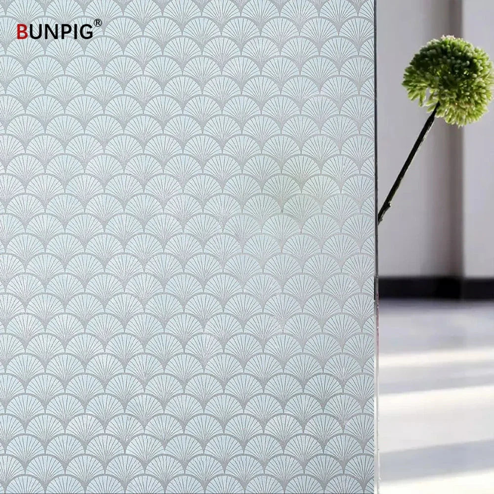 Film dépoli à motifs, 17 décors électrostatiques