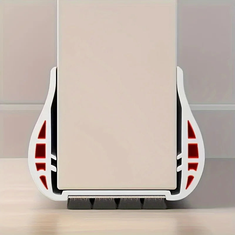 Bas de porte clipsable réglable, sans colle
