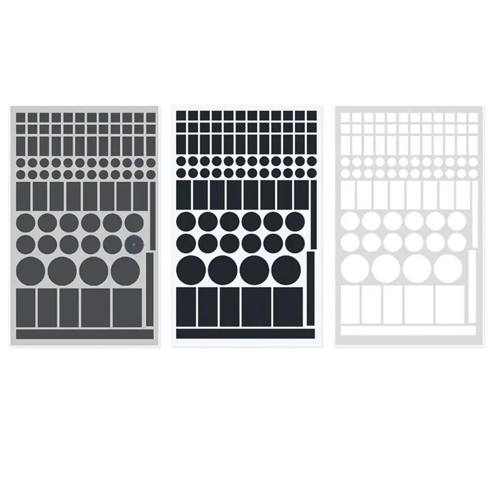Pastilles occultantes pour voyants LED, 92 pièces