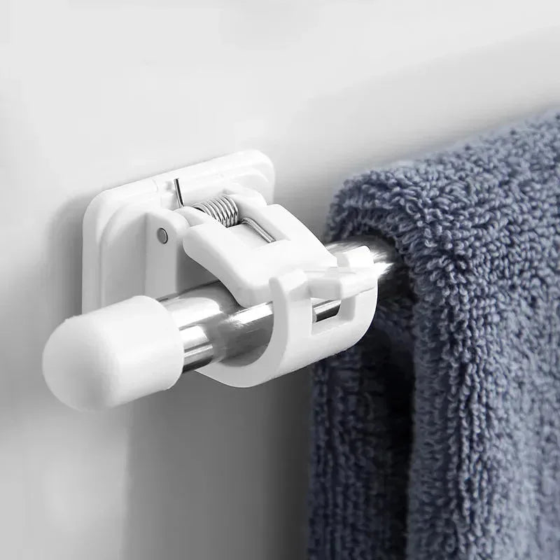 Supports de tringle à clipser réglables, lot de 6