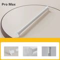 Tringle extensible inox, noire ou blanche, jusqu'à 260 cm