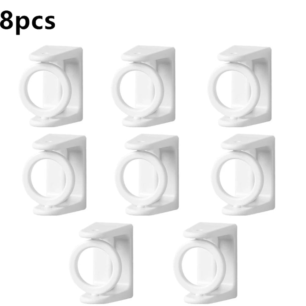 Supports de tringle adhésifs, lot de 2 à 50