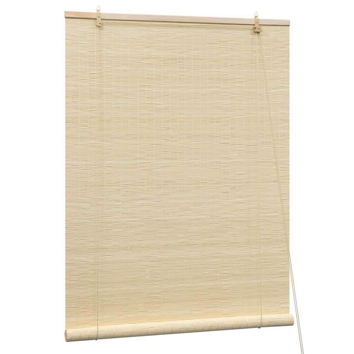 Store enrouleur en bambou naturel, 3 teintes