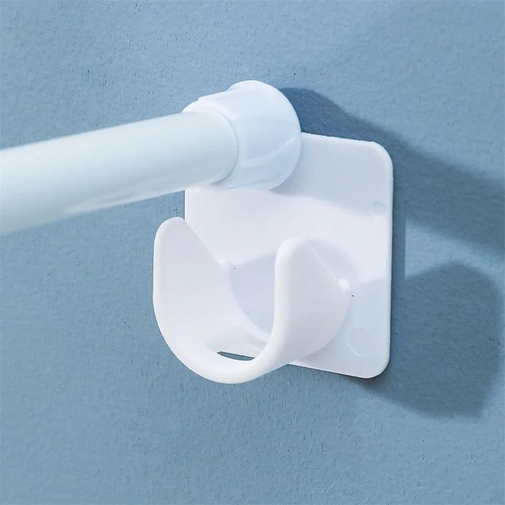 Supports de tringle adhésifs ouverts sans perçage, vue 2