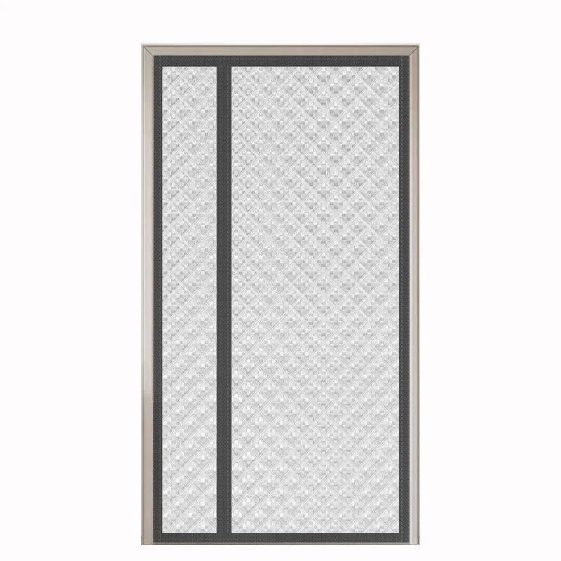 Rideau de porte matelassé à ouverture latérale, 76 tailles