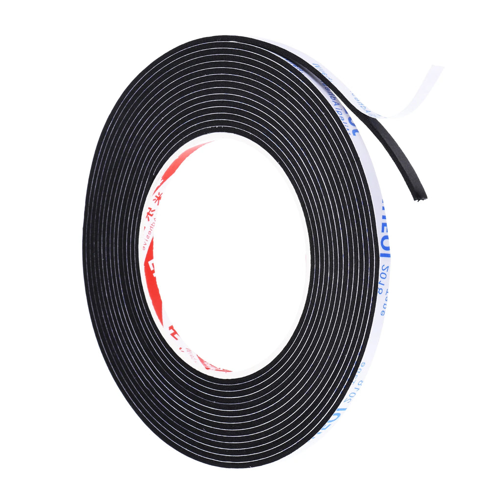 Joint mousse EVA noir fin, 2 ou 5 m