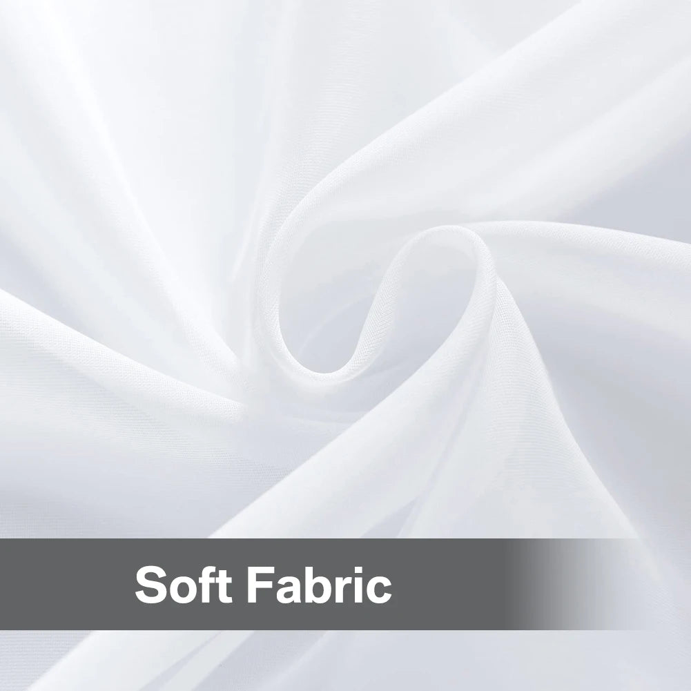 Voilage uni filtrant, 6 coloris