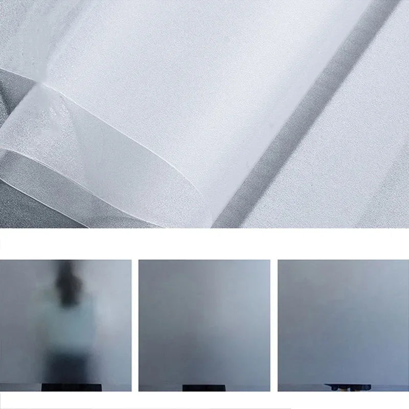 Film dépoli à motifs, 17 décors électrostatiques