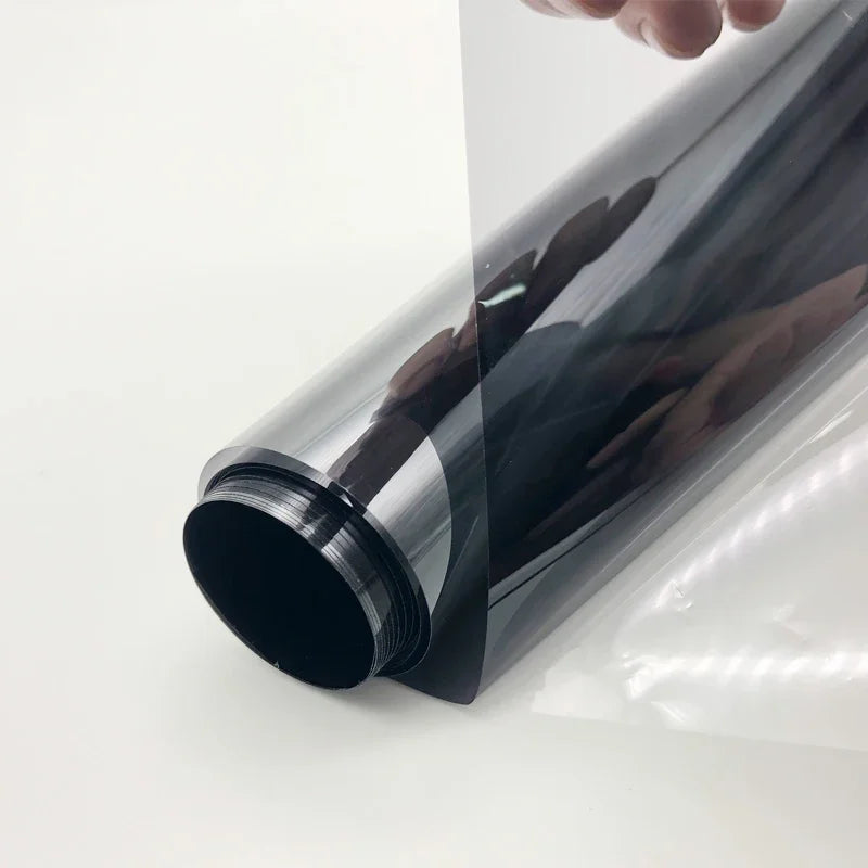 Film teinté noir pour fenêtre, 6 opacités