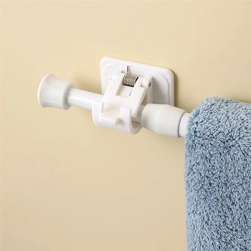 Tringle extensible blanche, 30 à 110 cm