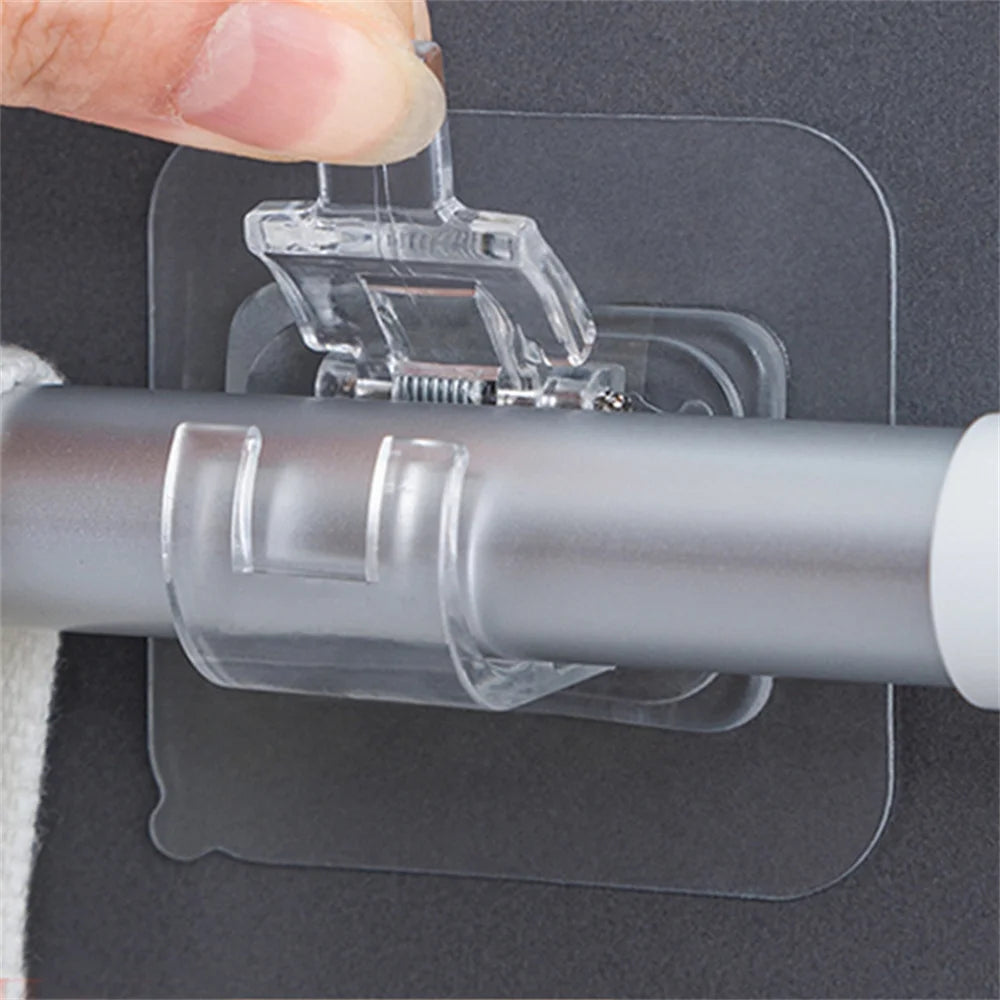 Supports de tringle adhésifs, lot de 2 à 50