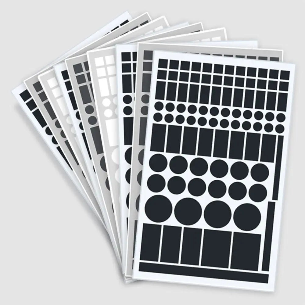 Pastilles occultantes pour voyants LED, 92 pièces