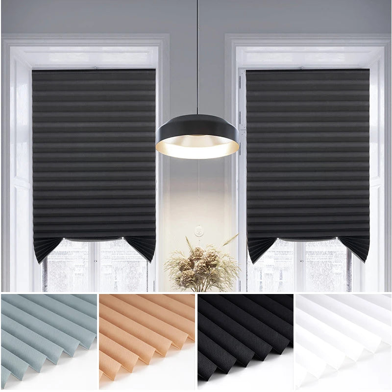 Store plissé non tissé jour nuit, 3 coloris
