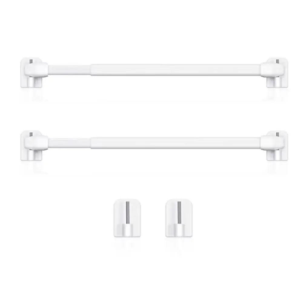 Tringles réglables pour placard et fenêtre, lot de 2