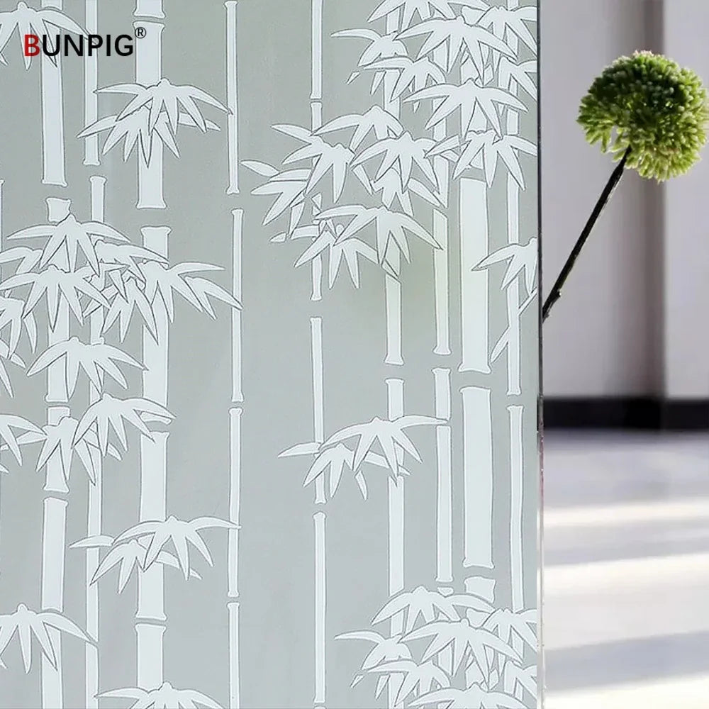 Film dépoli à motifs, 17 décors électrostatiques