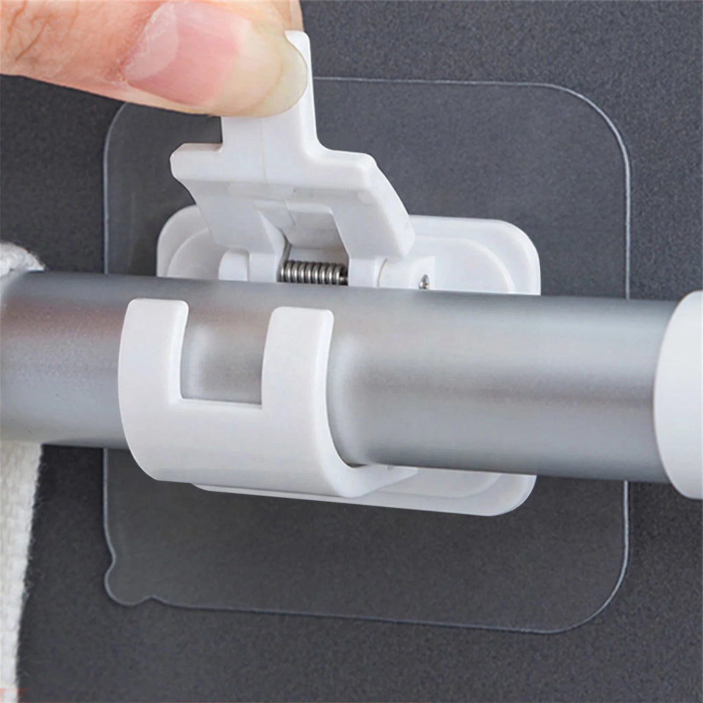 Supports de tringle adhésifs, lot de 2 à 50