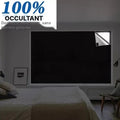 Toile occultante 145 cm, kit adhésif ou auto-agrippant