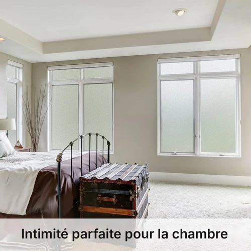 Film dépoli électrostatique sans colle