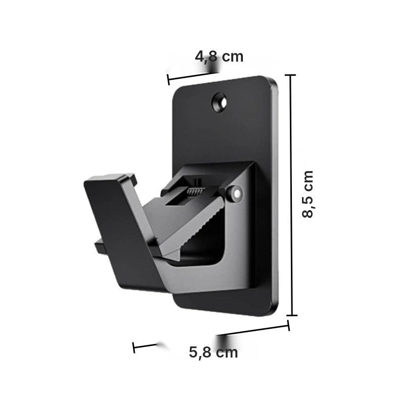 Supports de tringle sans percer à verrou renforcé, vue 4