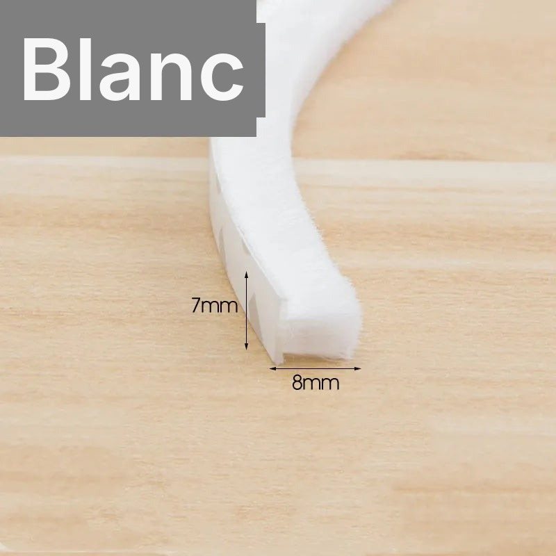 Joint brosse coupe-vent adhésif pour fenêtre et porte, vue 14