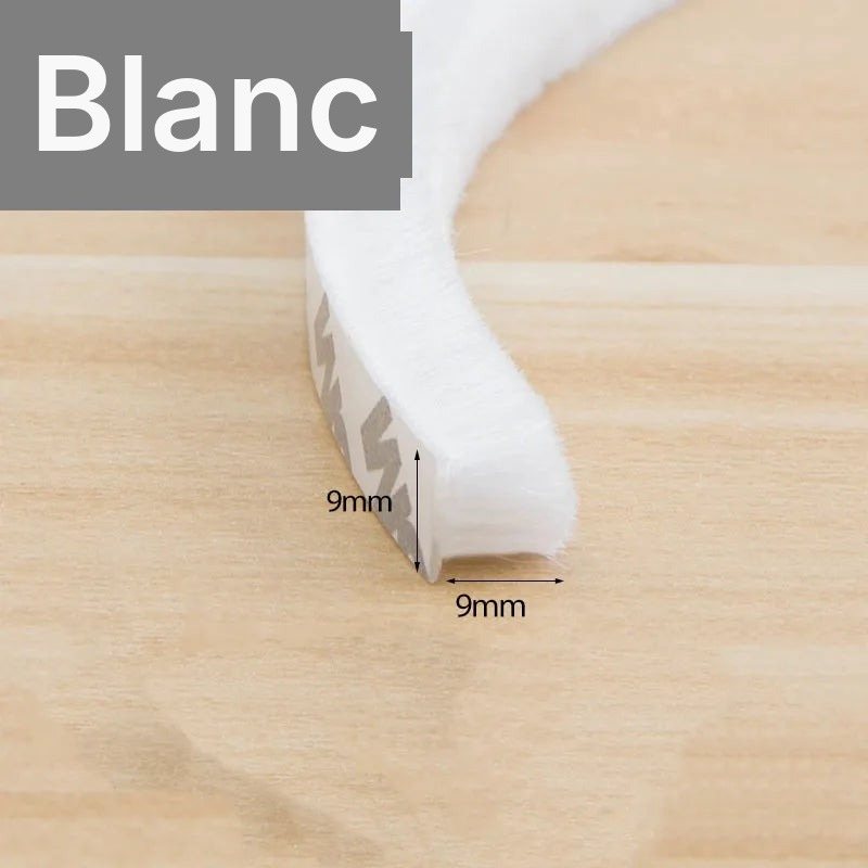 Joint brosse coupe-vent adhésif pour fenêtre et porte, vue 23