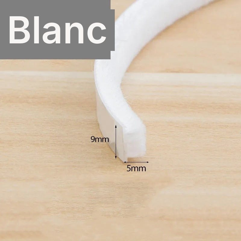 Joint brosse coupe-vent adhésif pour fenêtre et porte, vue 24