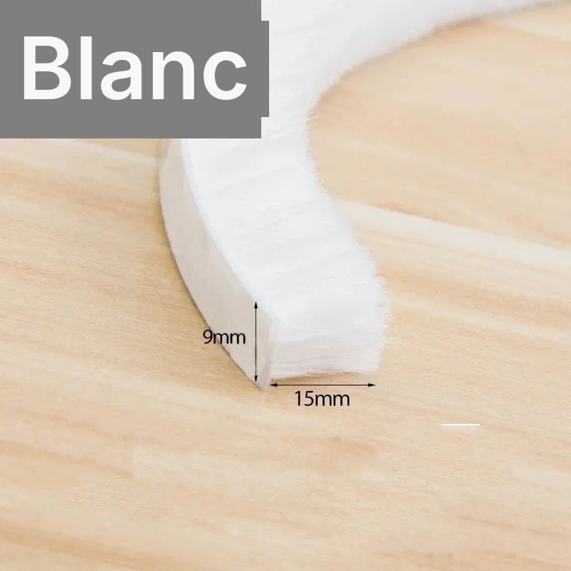 Joint brosse coupe-vent adhésif pour fenêtre et porte, vue 31