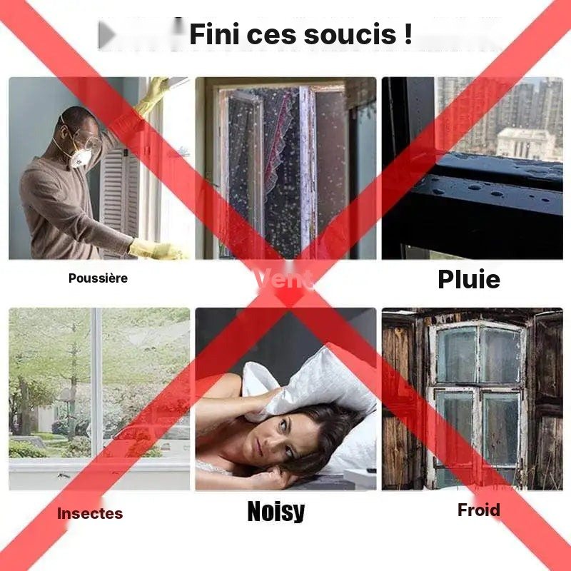 Joint isolant mousse acoustique pour fenêtre battante, vue 11
