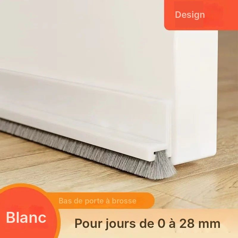 Bas de porte brosse adhésif coupe-vent, vue 7
