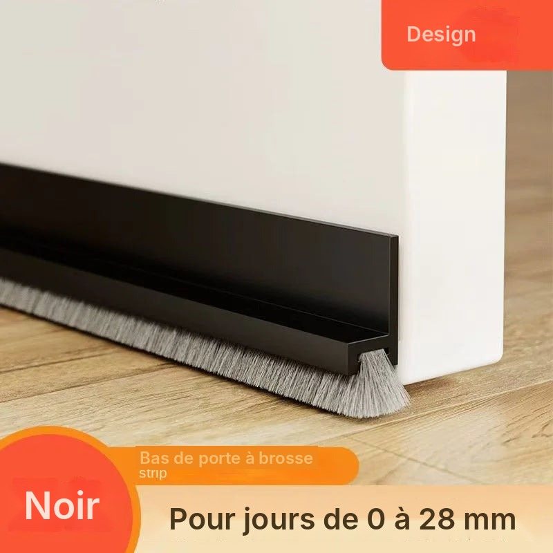Bas de porte brosse adhésif coupe-vent, vue 10