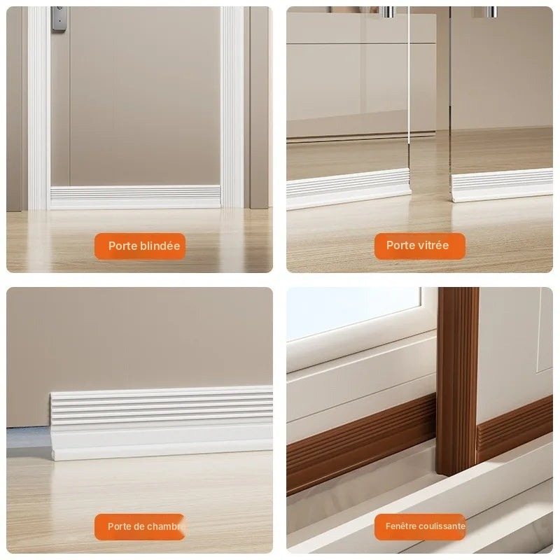 Bas de porte silicone isolant 28 ou 50 mm, vue 2