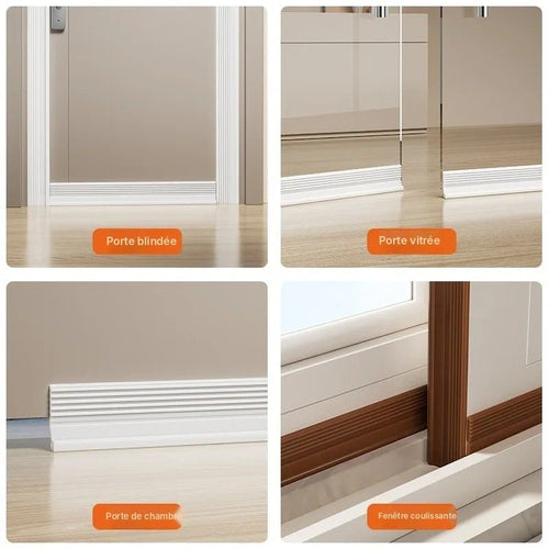 Bas de porte silicone isolant 28 ou 50 mm, vue 2