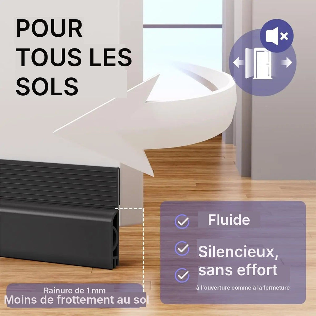 Boudin de porte double anti-froid, vue 6
