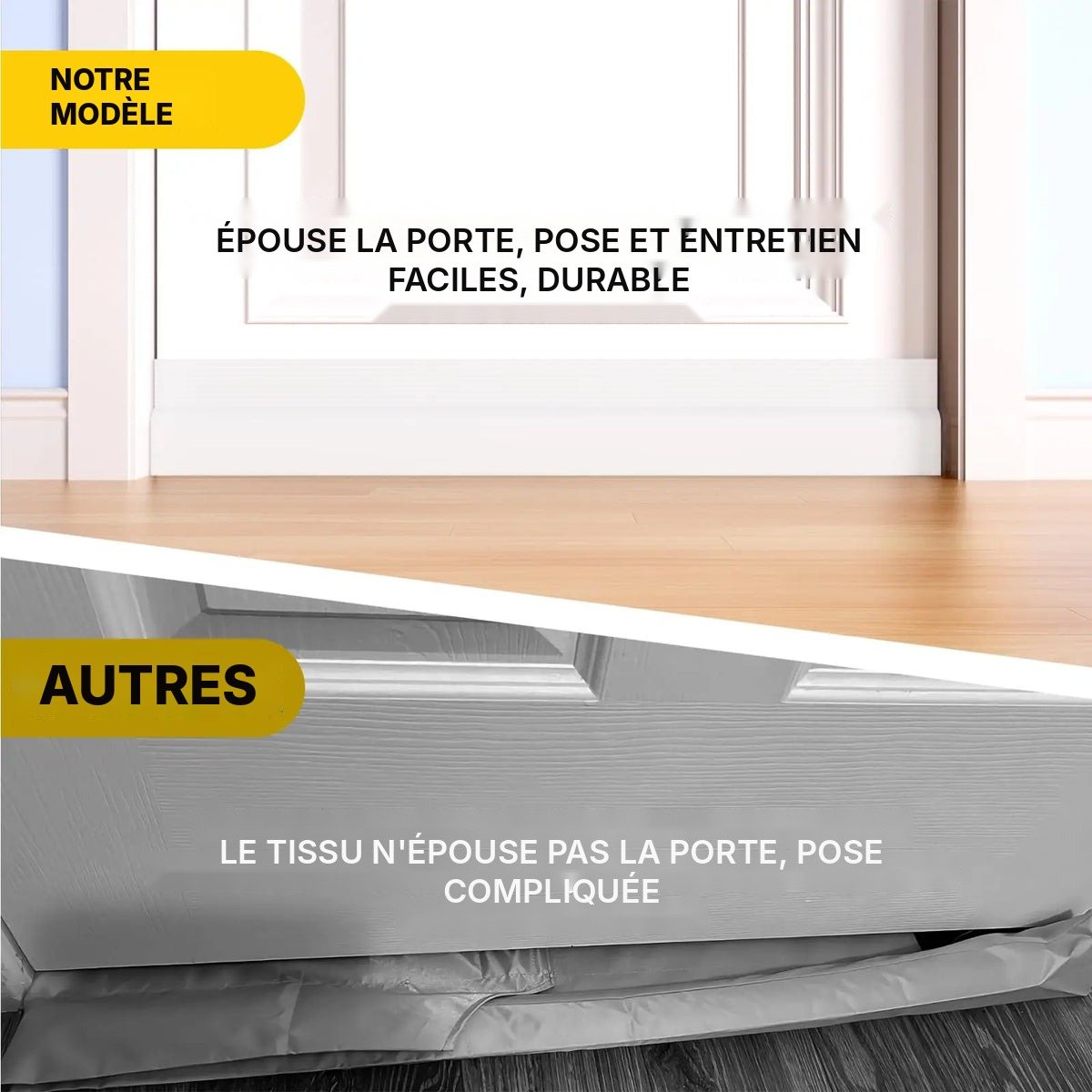 Boudin de porte double anti-froid, vue 12
