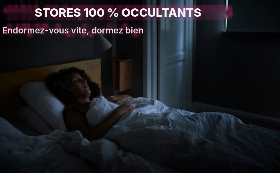 Toile occultante noire à découper, vue 10