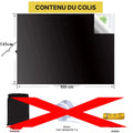 Toile occultante noire à découper, vue 20