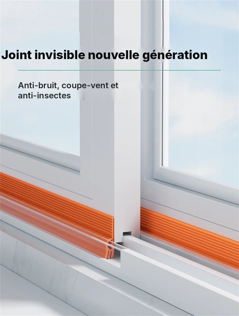 Joint isolant pour fenêtre coulissante, vue 2