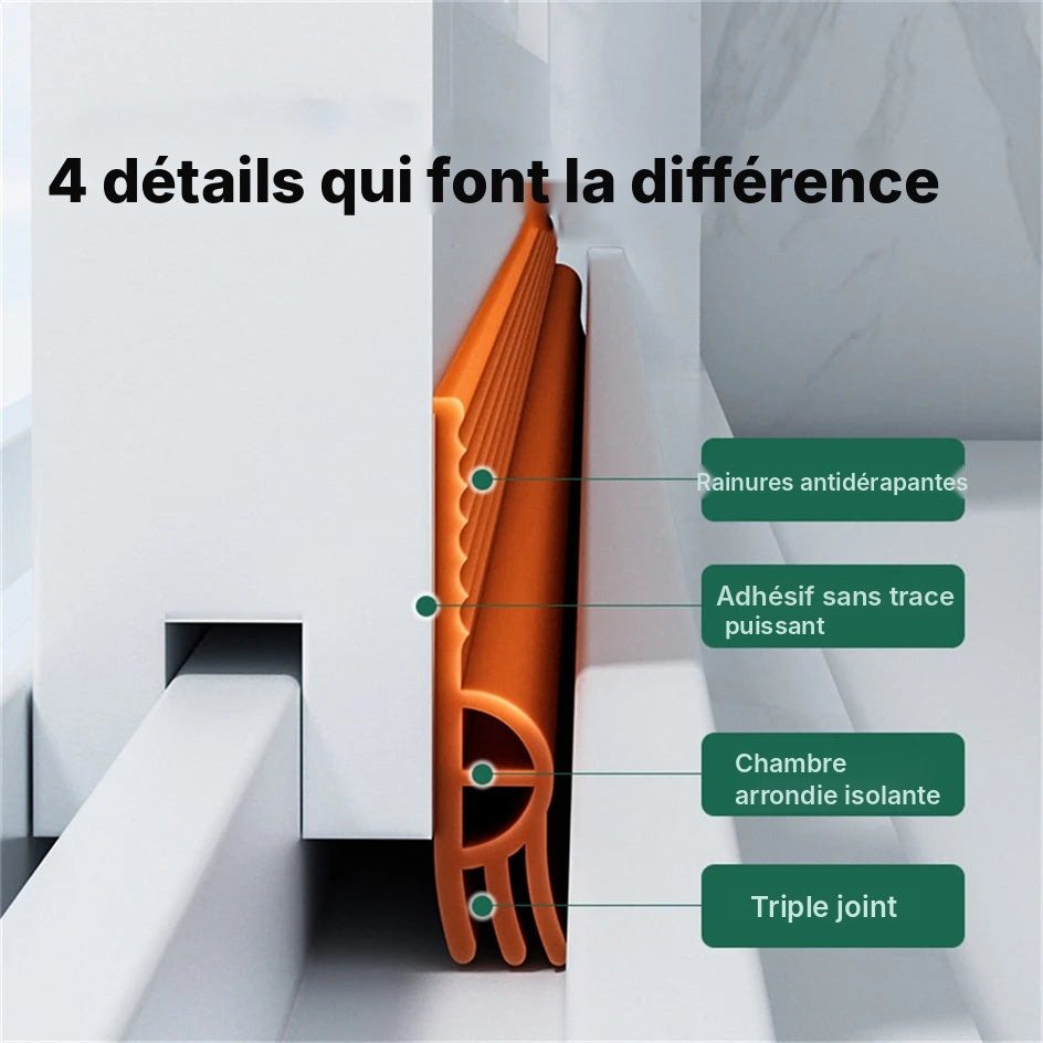 Joint isolant pour fenêtre coulissante, vue 10